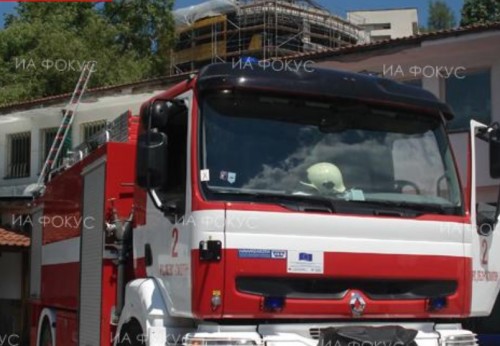 Община Сърница получи като дарение противопожарен автомобил от Швейцария